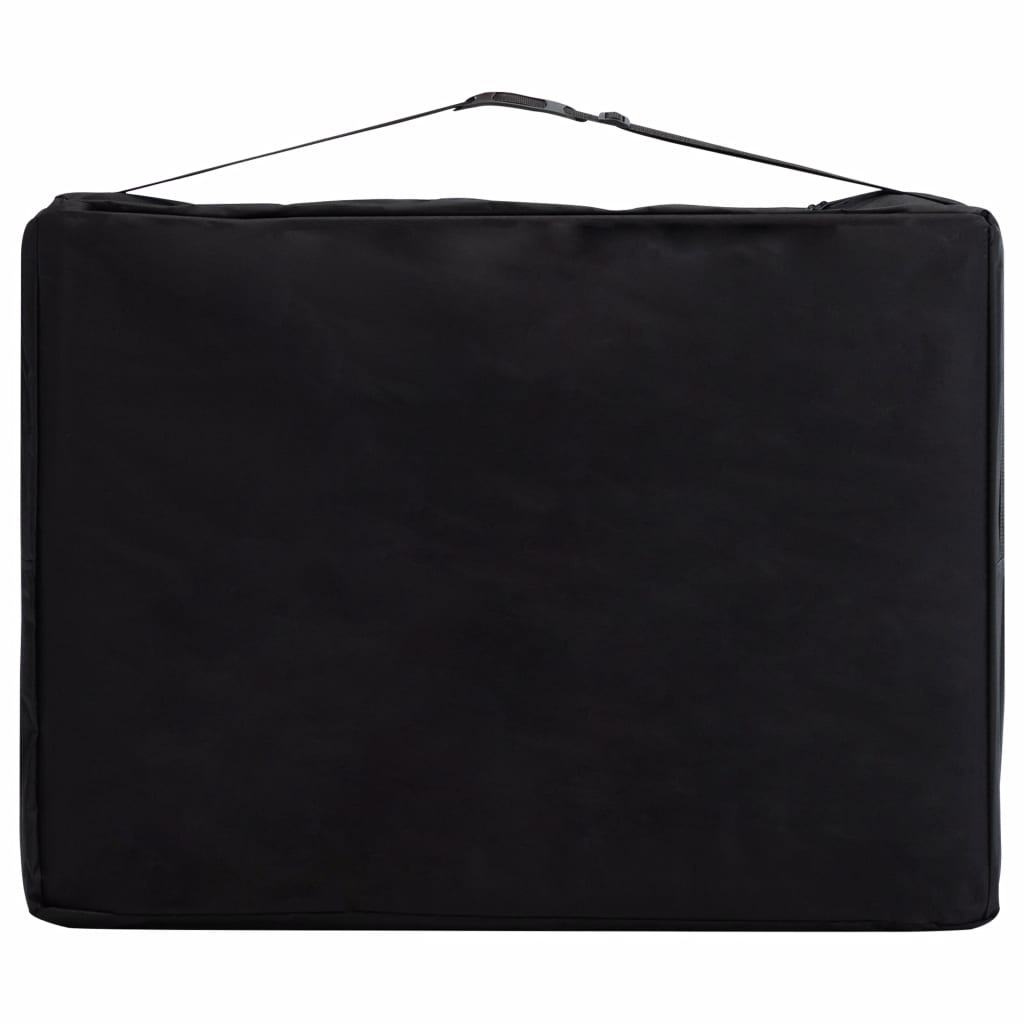 Lettino da massaggio pieghevole 2 zone acciaio inossidabile rosa 02_0001809