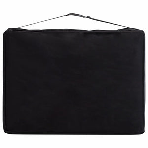 Lettino da massaggio pieghevole 2 zone acciaio inossidabile rosa 02_0001809