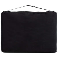 Lettino da Massaggio a 3 Sezioni in Alluminio Viola 110198