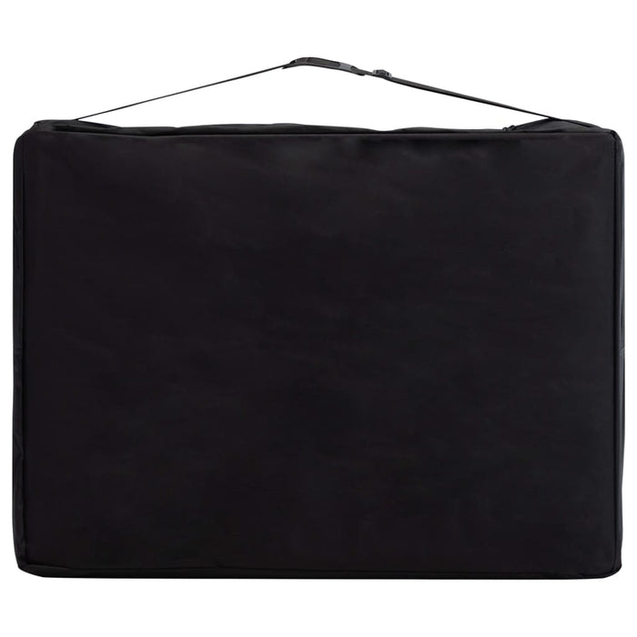 Lettino da Massaggio a 3 Sezioni in Alluminio Viola Vino 110199