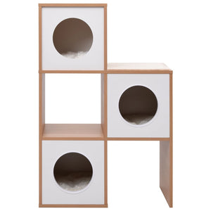 Cuccia per Gatti con Tappeto Tiragraffi in Sisal 100 cm