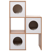 Cuccia per Gatti con Tappeto Tiragraffi in Sisal 100 cm 170929