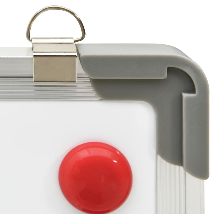 Lavagna Magnetica Bianca Cancellabile a Secco 50x35 cm Acciaio 146630