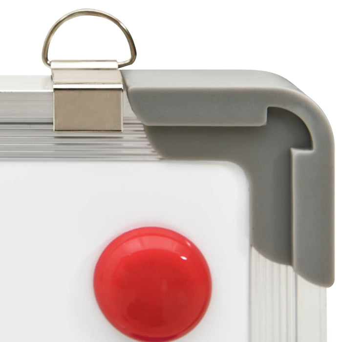 Lavagna Magnetica Bianca Cancellabile a Secco 70x50 cm Acciaio 146632