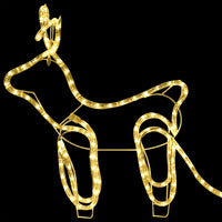 Renne e Slitta Decorazione Natalizia per Esterni 576 LED 51257