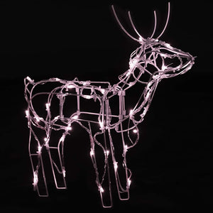 Decorazioni di Natale a Forma di Renne 3 pz 229 LED 289962