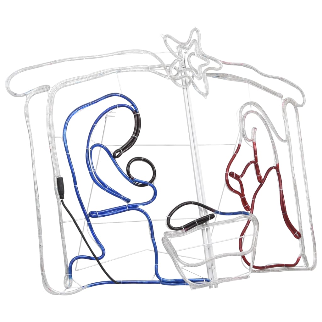 NativitÃ  Decorazione di Natale 240 LED 116x41x87 cm