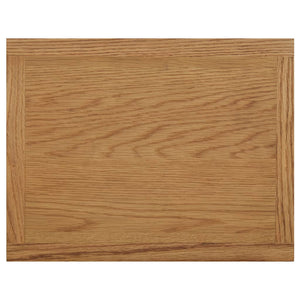 Tavolino con Portariviste 45x35x55 cm Massello di Rovere 289183