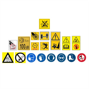 Spazzaneve 6,5 HP Giallo e Nero 146889