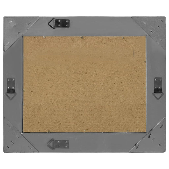 Specchio da Parete Stile Barocco-Specchio a Muro-Specchio Decorativo 50x40 cm Nero