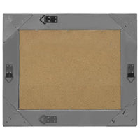 Specchio da Parete Stile Barocco 50x40 cm Nero 320311