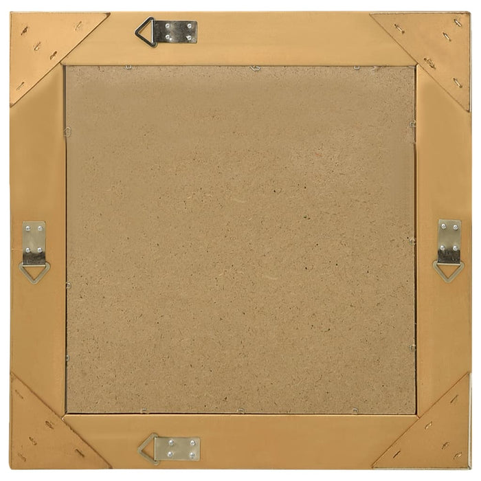 Specchio da Parete Stile Barocco-Specchio a Muro-Specchio Decorativo 50x50 cm Oro