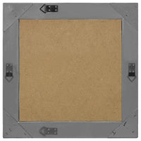 Specchio da Parete Stile Barocco-Specchio a Muro-Specchio Decorativo 50x50 cm Nero