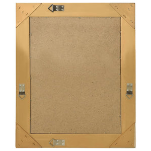 Specchio da Parete Stile Barocco 50x60 cm Oro 320317