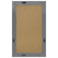 Specchio da Parete Stile Barocco 50x80 cm Nero