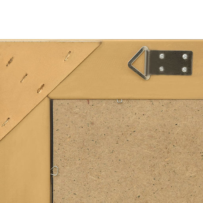 Specchio da Parete Stile Barocco-Specchio a Muro-Specchio Decorativo 60x40 cm Oro