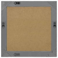 Specchio da Parete Stile Barocco-Specchio a Muro-Specchio Decorativo 60x60 cm Nero