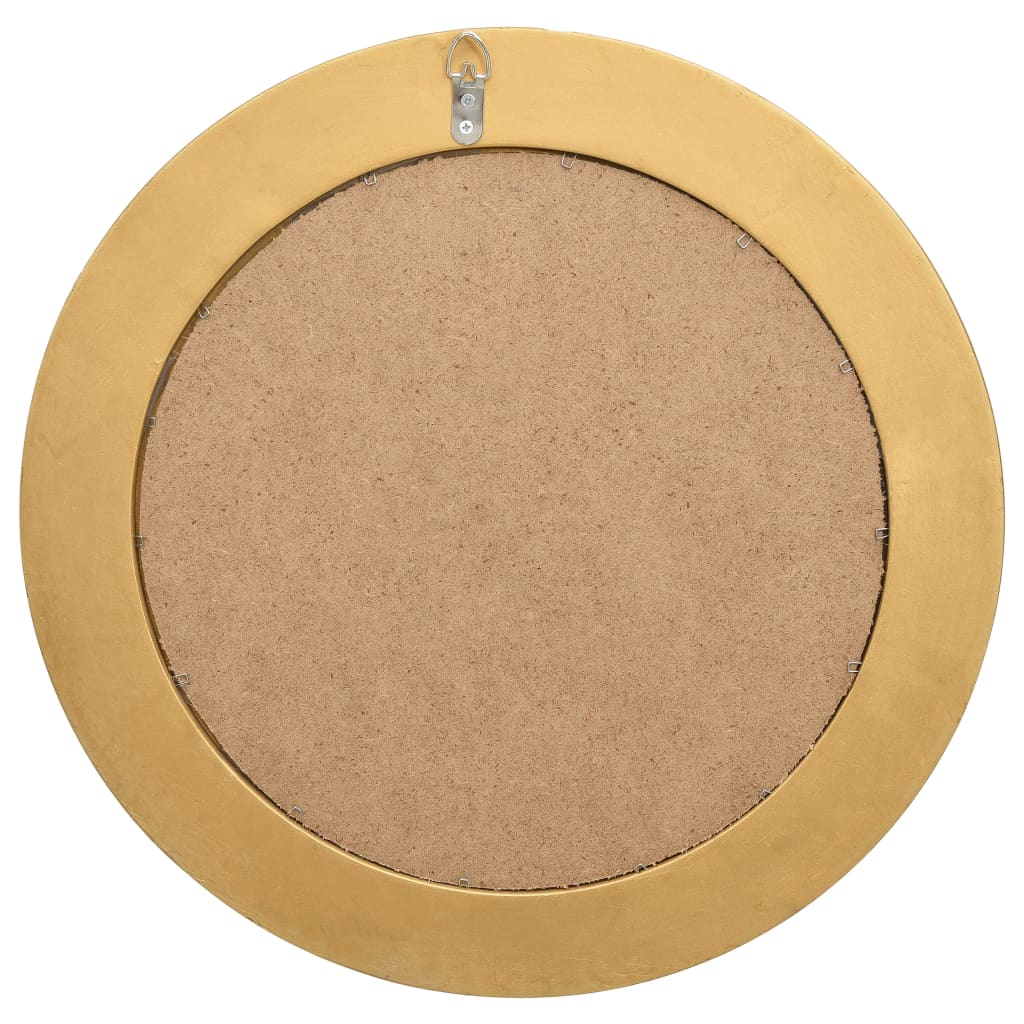 Specchio da Parete Stile Barocco 50 cm Oro 320345