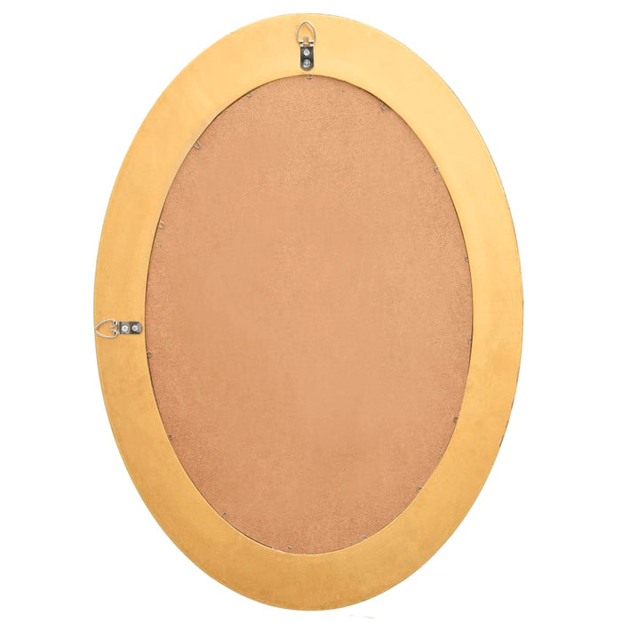 Specchio da Parete Stile Barocco 50x70 cm Oro 320353