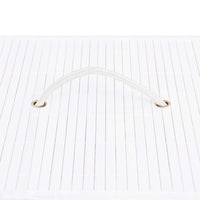 Cesto Portabiancheria in BambÃ¹ Bianco 100 L cod mxl 52684