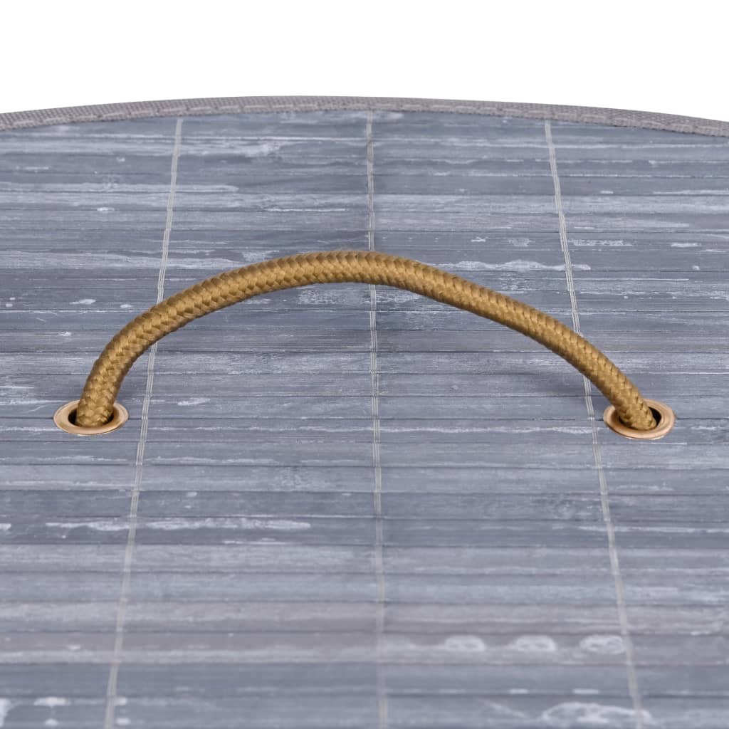 Cesto Portabiancheria per Angolo Grigio 60 L cod mxl 54213