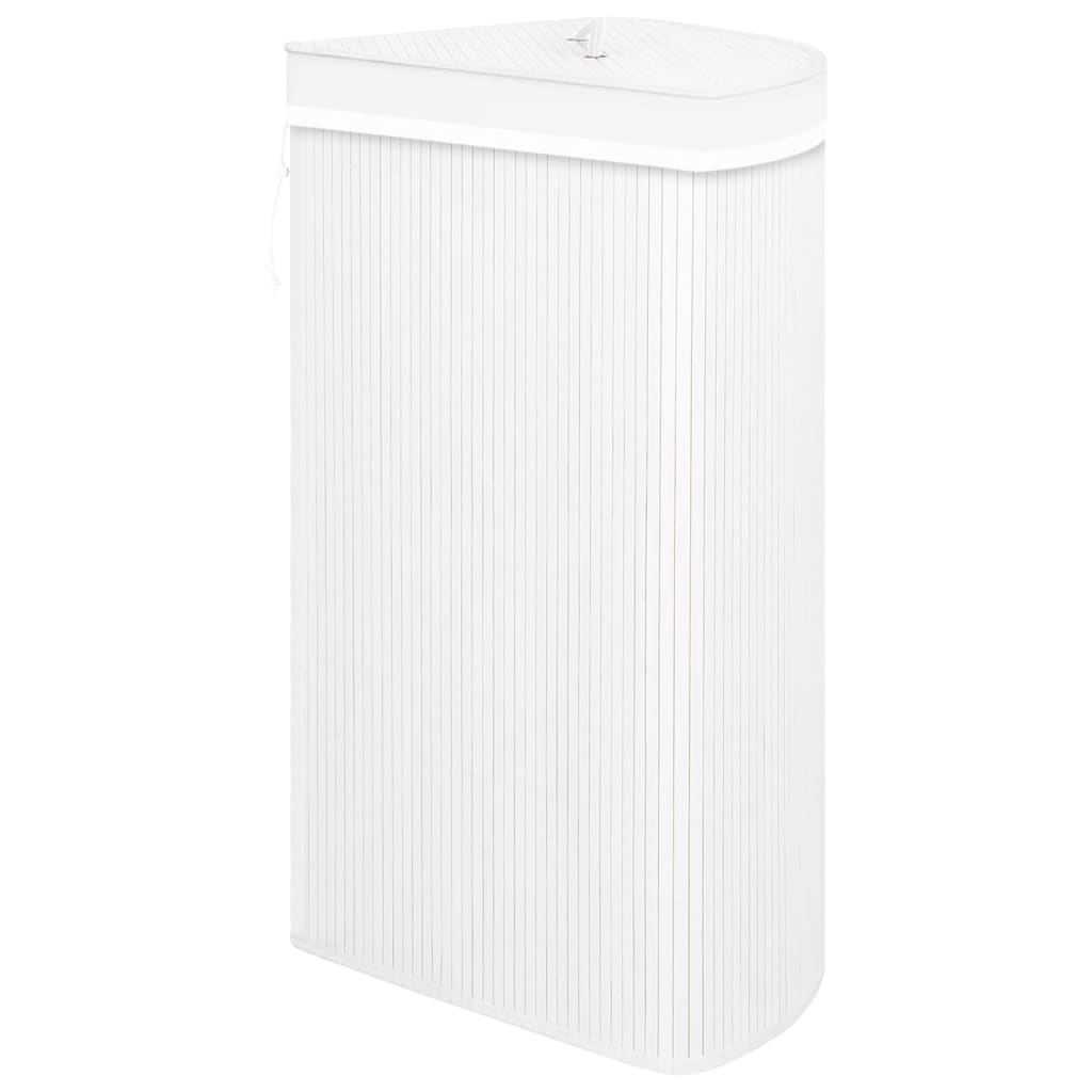 Cesto Portabiancheria per Angolo Grigio 60 L cod mxl 51885