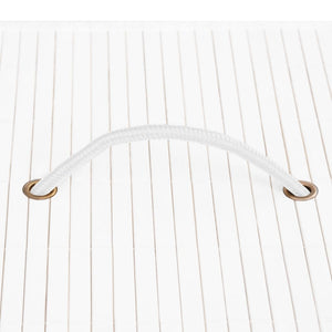 Scatole Portaoggetti 4 pz in BambÃ¹ Bianche cod mxl 45060