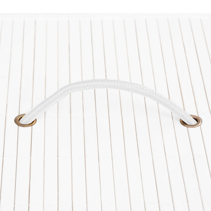 Scatole Portaoggetti 4 pz in BambÃ¹ Bianche cod mxl 45060