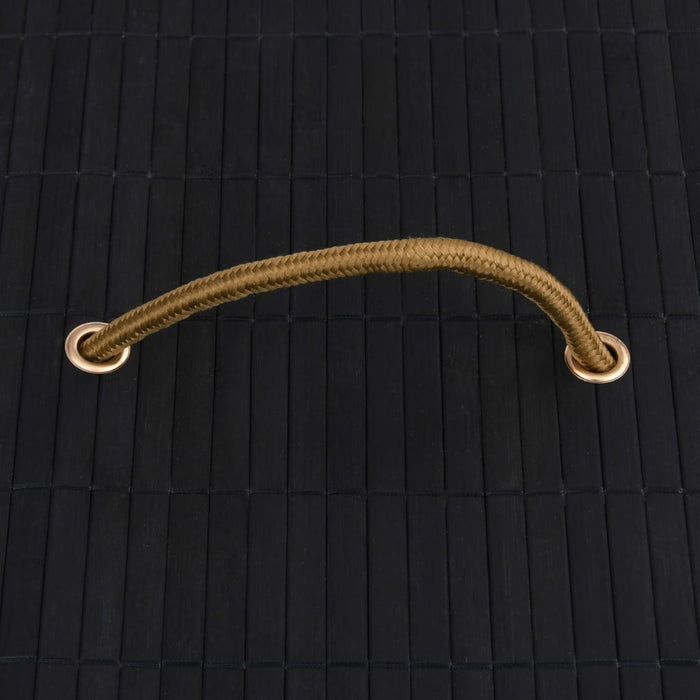 Scatole Portaoggetti 4 pz in BambÃ¹ Nere cod mxl 52253