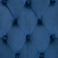 Sedia da Pranzo Blu in Velluto cod mxl 25383
