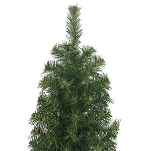 Albero di Natale Artificiale Sottile Supporto Verde 180 cm PVC cod mxl 13960