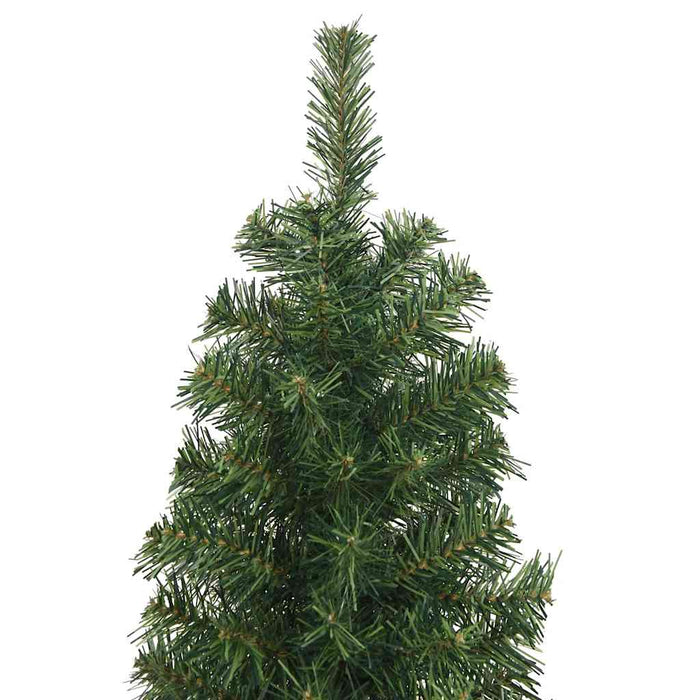 Albero di Natale Artificiale Sottile Supporto Verde 180 cm PVC cod mxl 13960