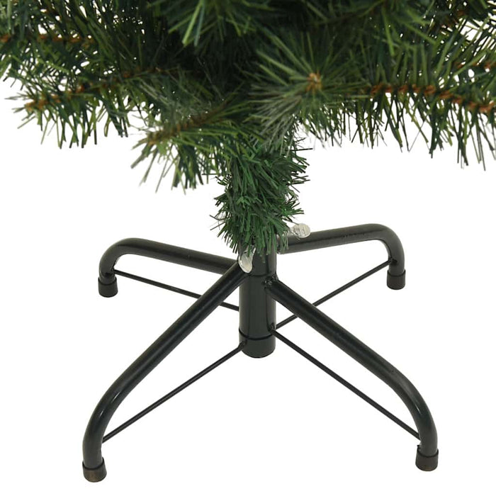 Albero di Natale Artificiale Sottile Supporto Verde 180 cm PVC cod mxl 13960