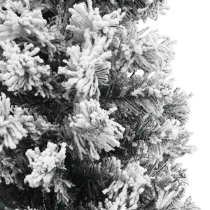 Albero di Natale Artificiale con Neve Fioccata Verde 180 cm PVC 320954