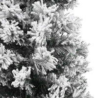 Albero di Natale Artificiale con Neve Fioccata Verde 240 cm PVC 320956