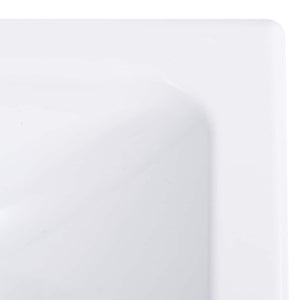 Lavabo 400x220x90 mm in SMC Bianco cod mxl 53014