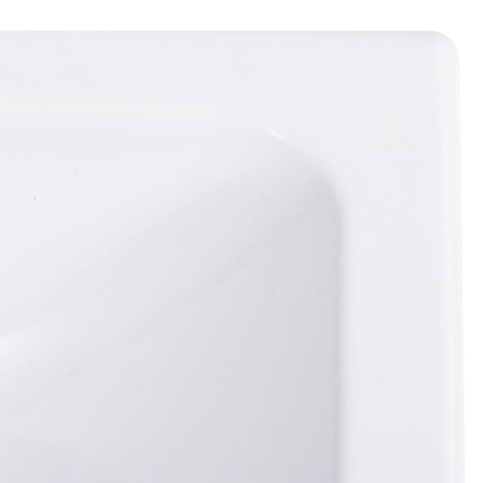 Lavabo 400x220x90 mm in SMC Bianco 146513