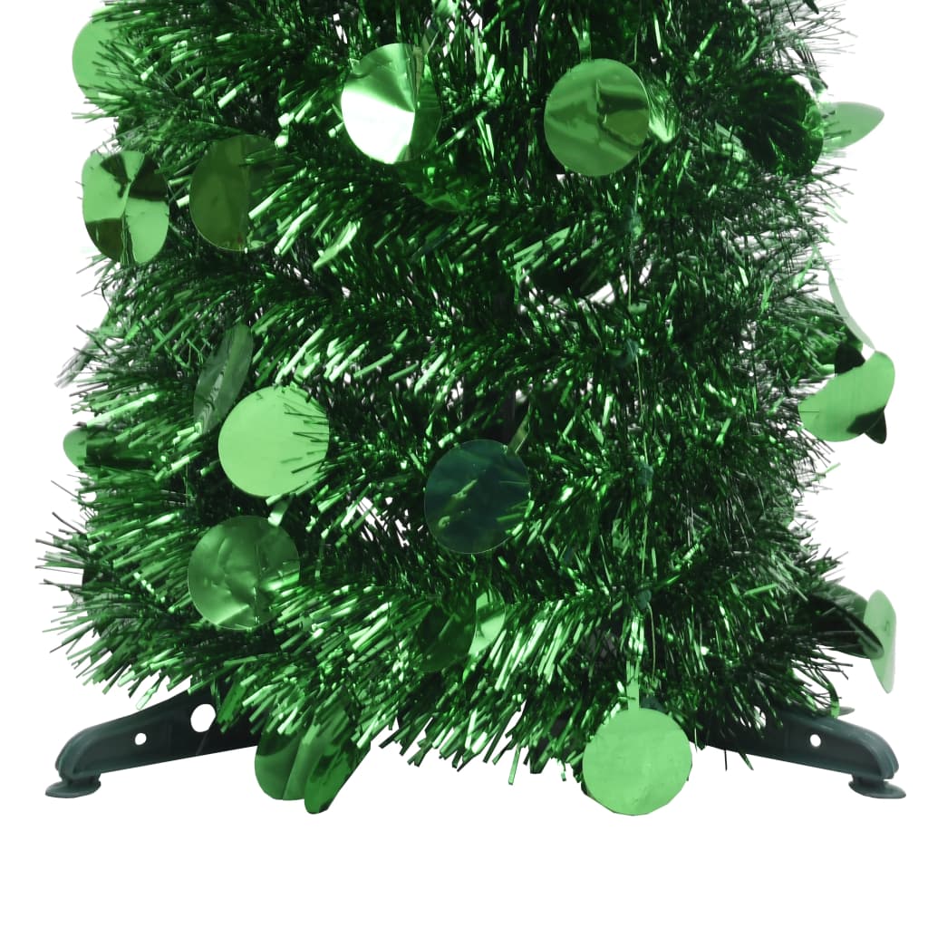 Albero di Natale Artificiale-Albero Natalizio Apribile Verde 180 cm PET