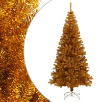 Albero di Natale Artificiale con Supporto Oro 180 cm PET cod mxl 6666