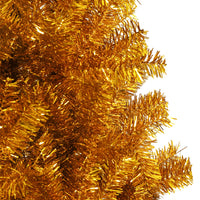 Albero di Natale Artificiale con Supporto Oro 180 cm PET 321010