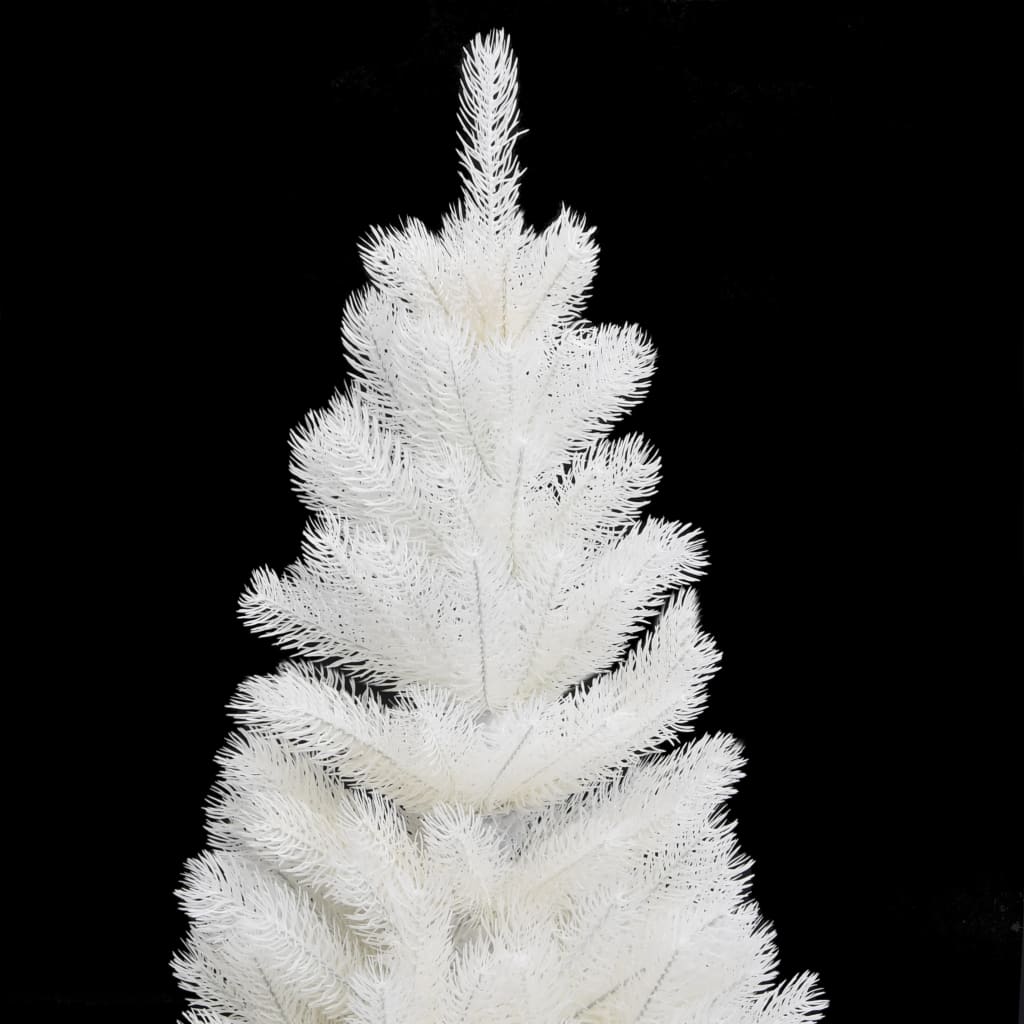 Albero di Natale Artificiale con Aghi Realistici Bianco 90 cm 321020