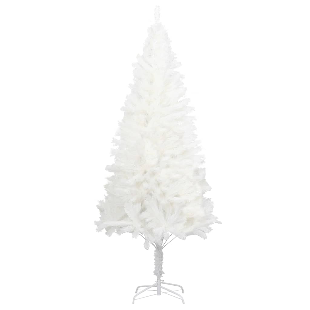 Albero di Natale Artificiale con Aghi Realistici Bianco 150 cm 321022