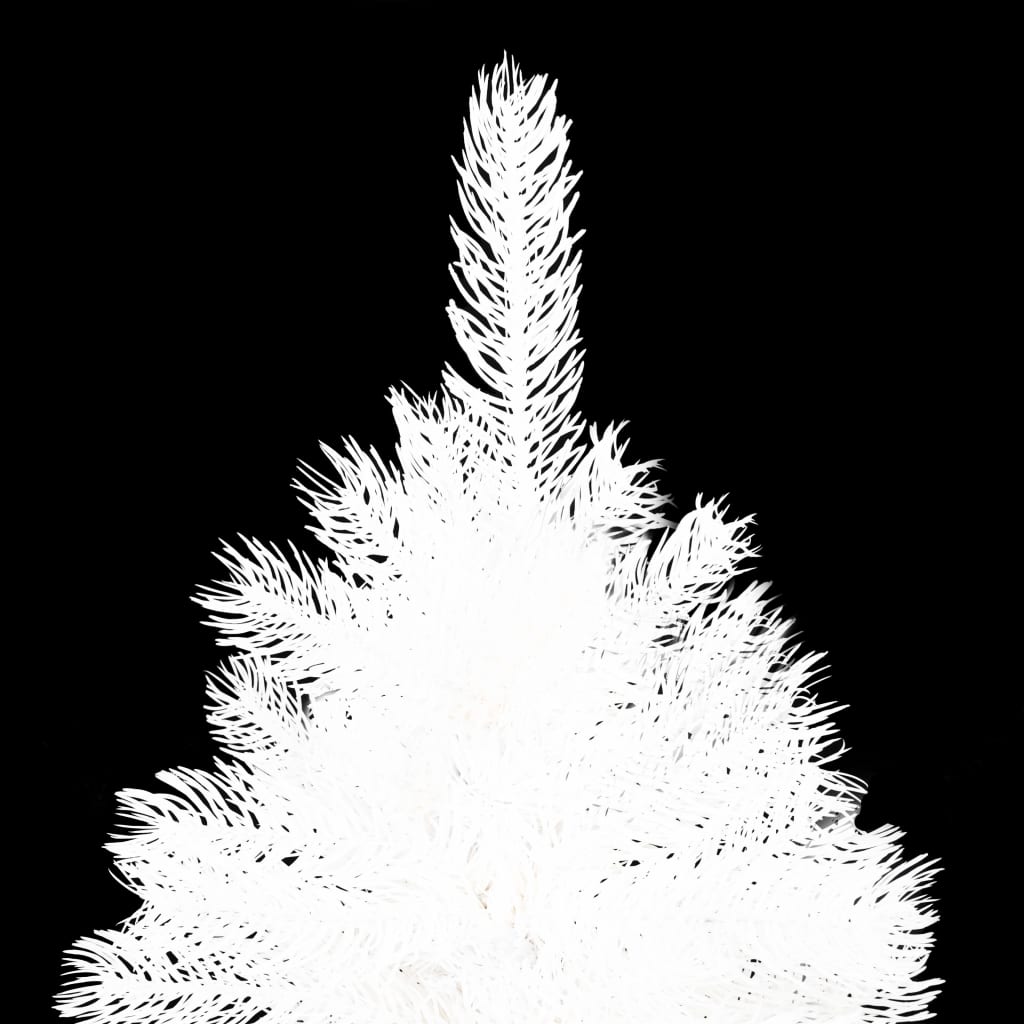 Albero di Natale Artificiale con Aghi Realistici Bianco 150 cm 321022