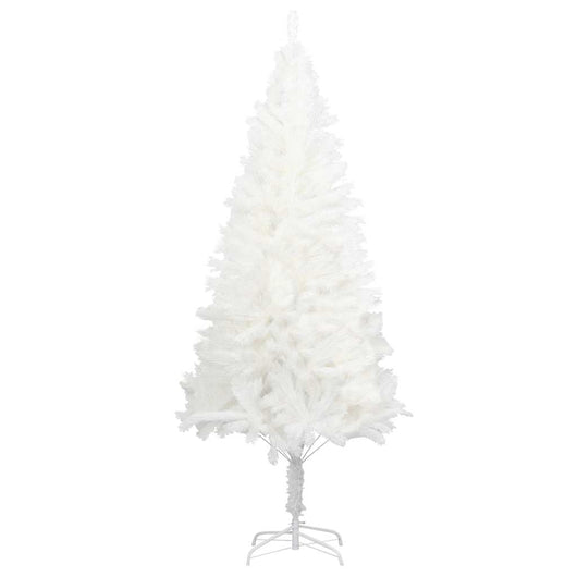 Albero di Natale Artificiale con Aghi Realistici Bianco 180 cm 321023