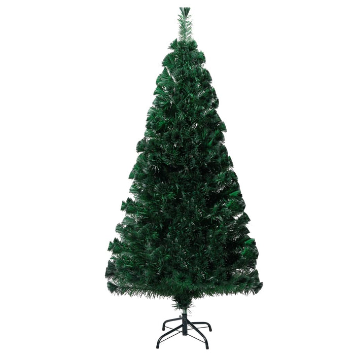 Albero di Natale Artificiale Supporto Verde 120 cm Fibra Ottica cod mxl 5861