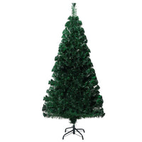 Albero di Natale con Supporto Verde 150 cm in Fibra Ottica 321027