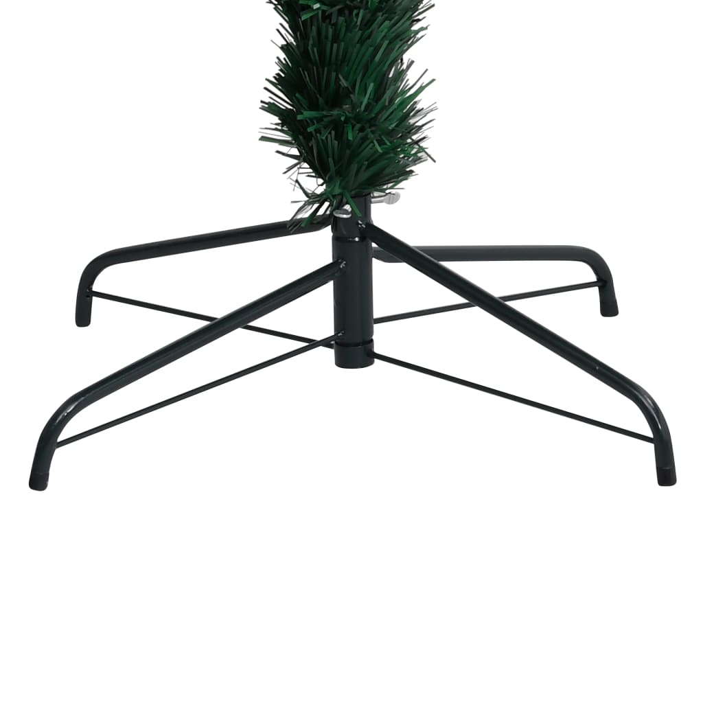 Albero di Natale Artificiale Supporto Verde 150 cm Fibra Ottica cod mxl 7046