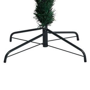 Albero di Natale con Supporto-Luci decorative natalizie Verde 180 cm in Fibra Ottica