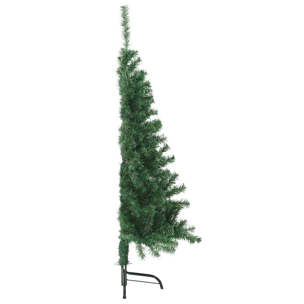 Albero di Natale Artificiale a MetÃ  Supporto Verde 150 cm PVC cod mxl 5507