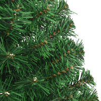 Albero di Natale Artificiale con Rami Folti Verde 150 cm PVC